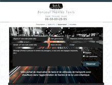 Tablet Screenshot of bonjournantestaxis.com